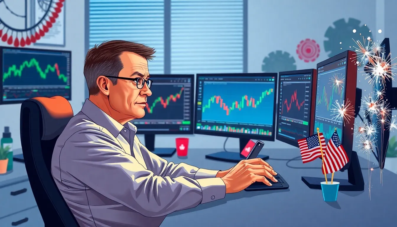 is the stock market open july 3